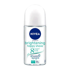 Nivea Brightening Happy Shave Deodorant Roll On - 50ml