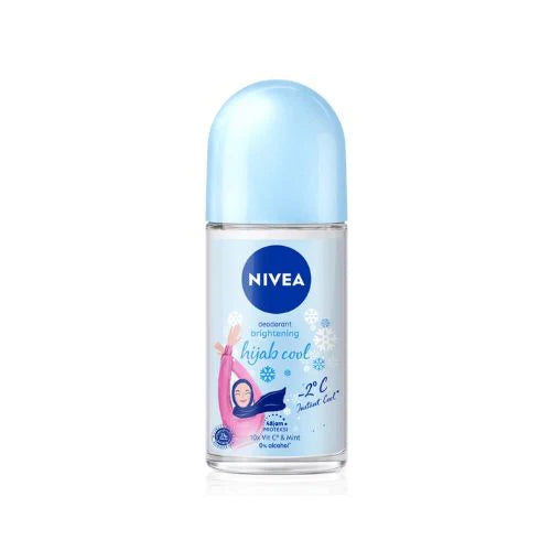Nivea Brightening Hijab Cool Deodorant Roll On - 50ml