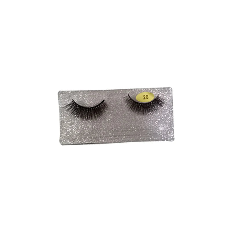 Glamorous Face 8D Mink Hair Eyelashes 10 Pieces GF 8066