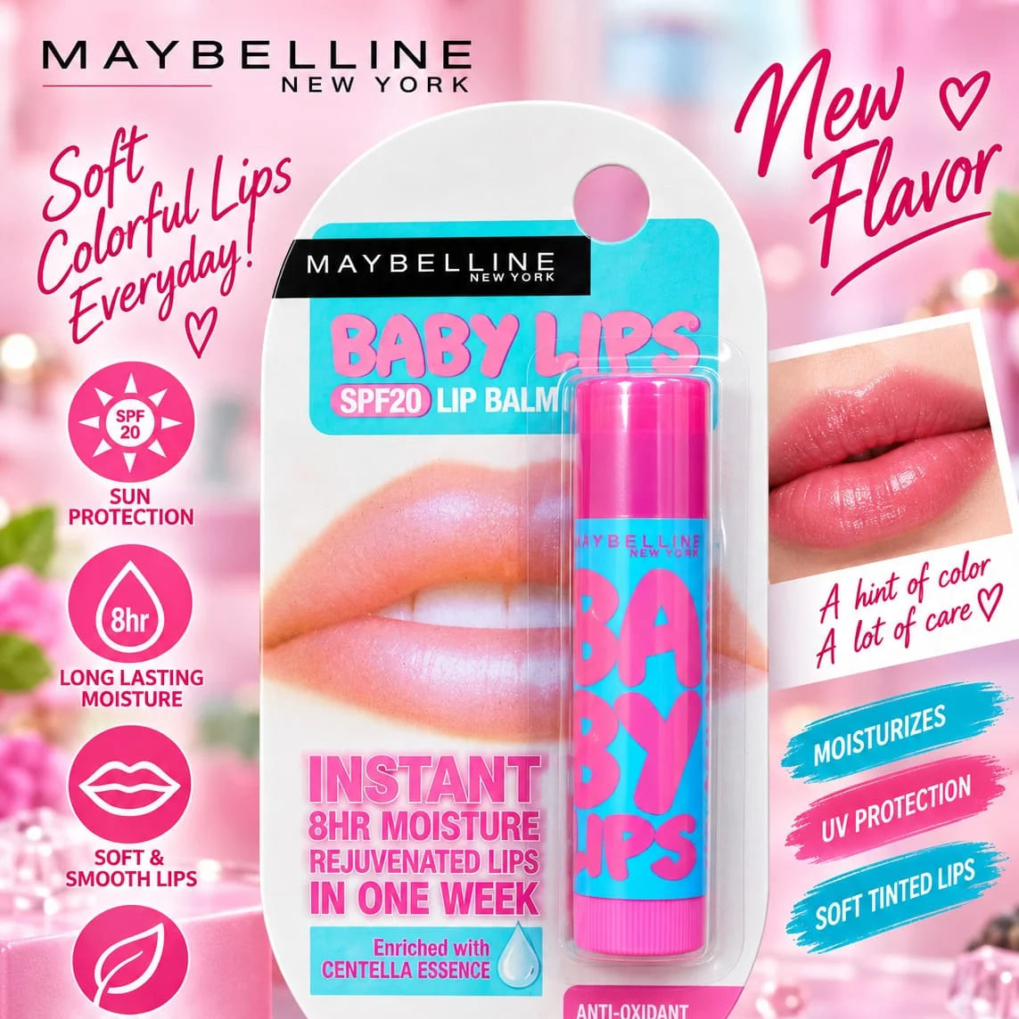 Maybelline Baby Lips Moisturizing Lip Balm