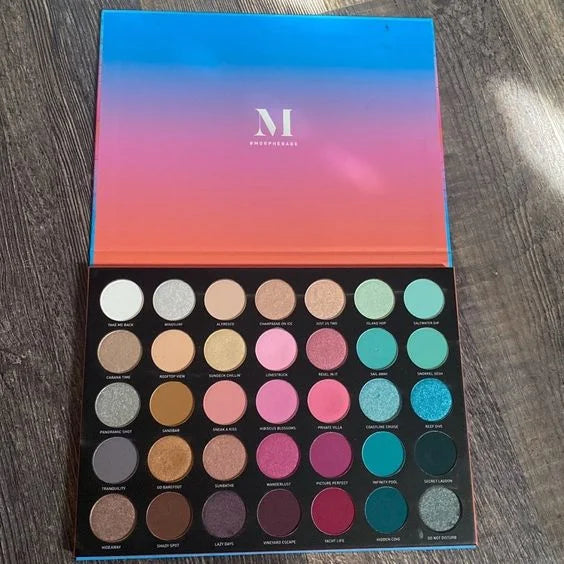 Original 35 Colors Morphe Sweet Oasis 35S Eyeshadow Palette