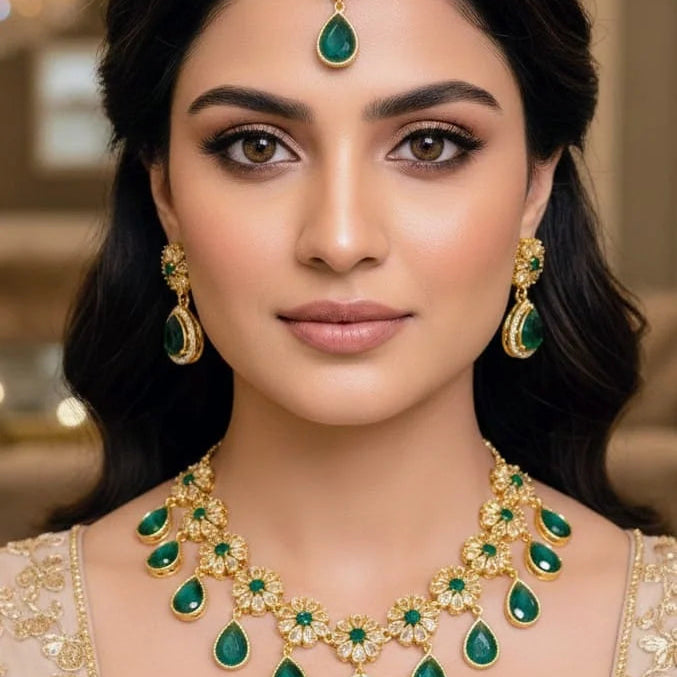 ZARCON Necklace Set – Elegant Sparkle for Every Occasion