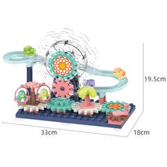 Building Block Track Set Ferris Wheel Funfair Block Play Set or Amusement Park