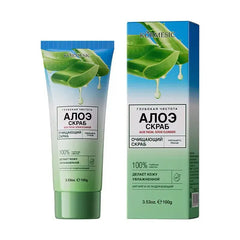 KORMESIC Non-Irritating & Hypoallergeni Oil Makeup Aloe Vera Face Scrub - 100g