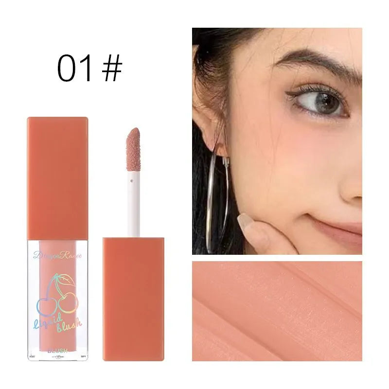 Dragon Ranee Fruit Juice Natural Shiny Liquid Blushes (4 pcs)