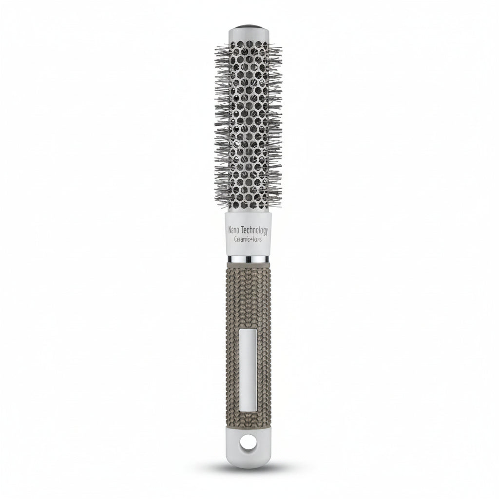 Nano Technology Ceramic + Ionic round hair brush - #NANO019