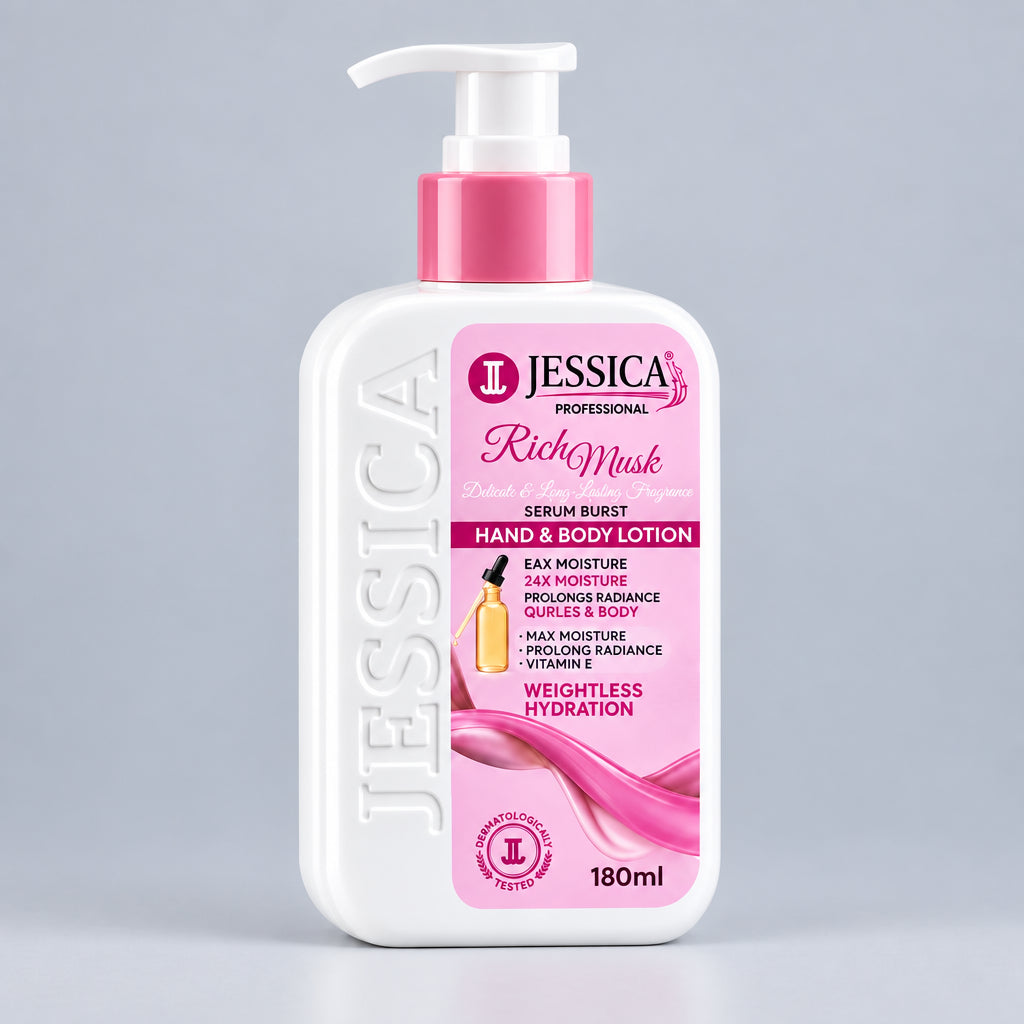 Jessica Rich Musk Serum Burst Hand & Body Lotion - 180ml