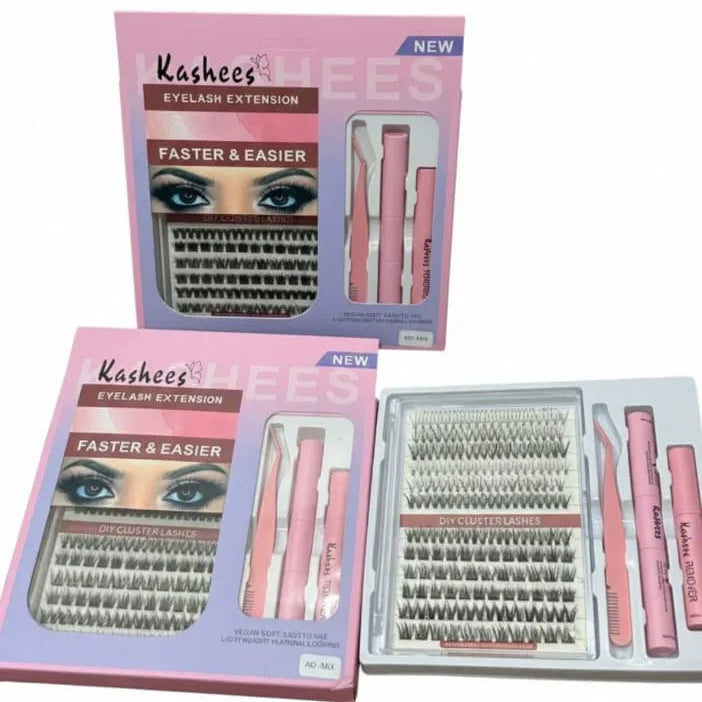 Kashees permanent Eyelash  Extension Set