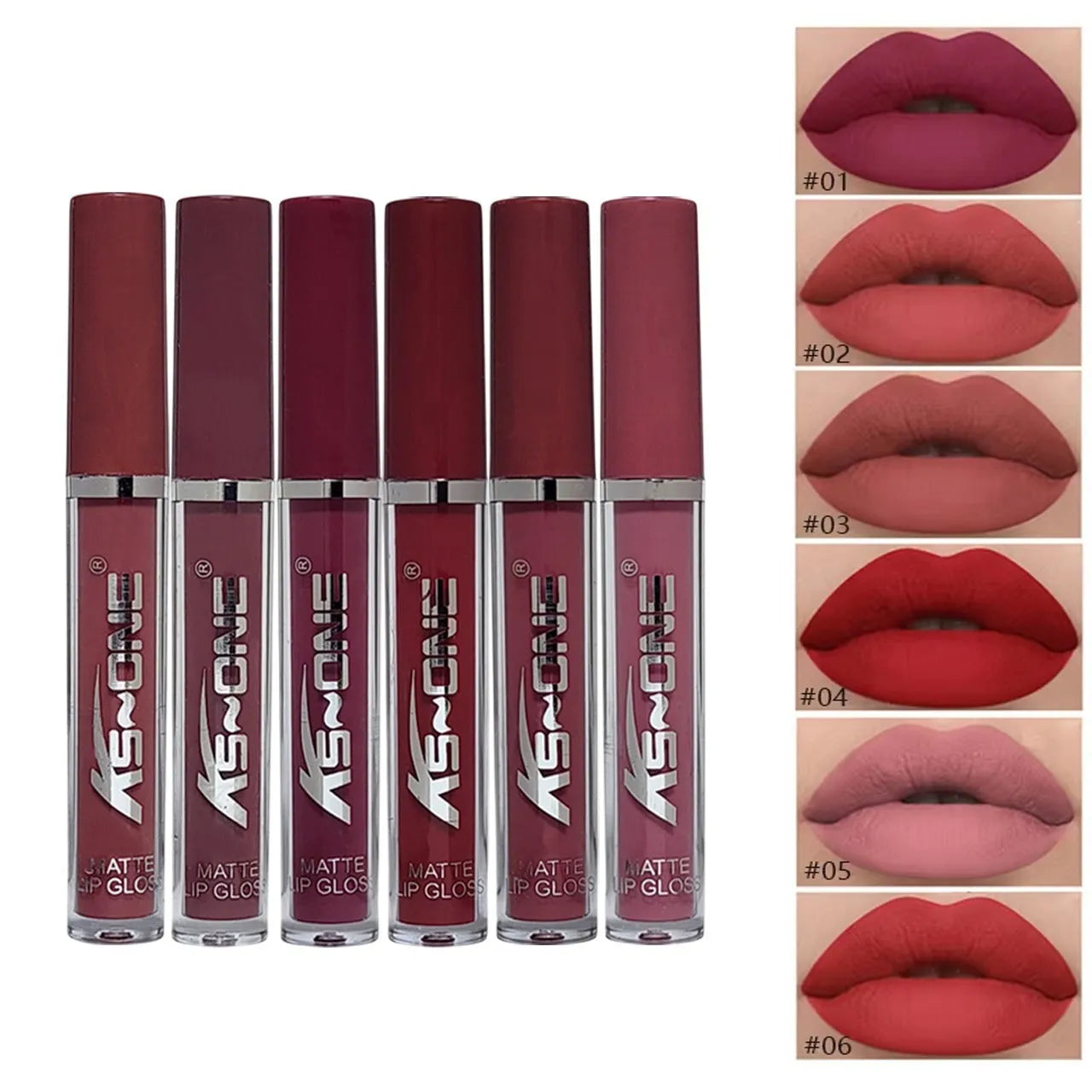 Ks One Matte Lipgloss 6pcs