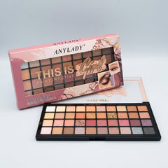 AnyLady This Is Girl Eyeshadow Palette - 40 Color 