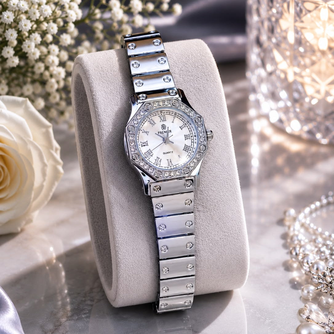 Premier Ladies Fancy Watch – New Model with Butterfly Lock