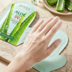 BIOAQUA Aloe Vera 99% Hydrating Soothing Hand Mask