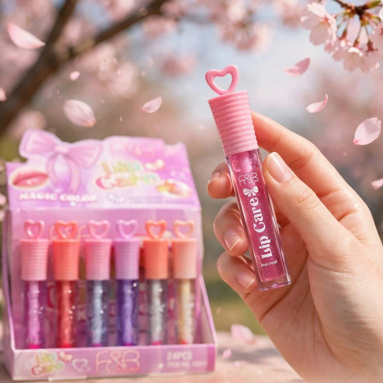 F&R Pink Magic Lip Gloss - Each