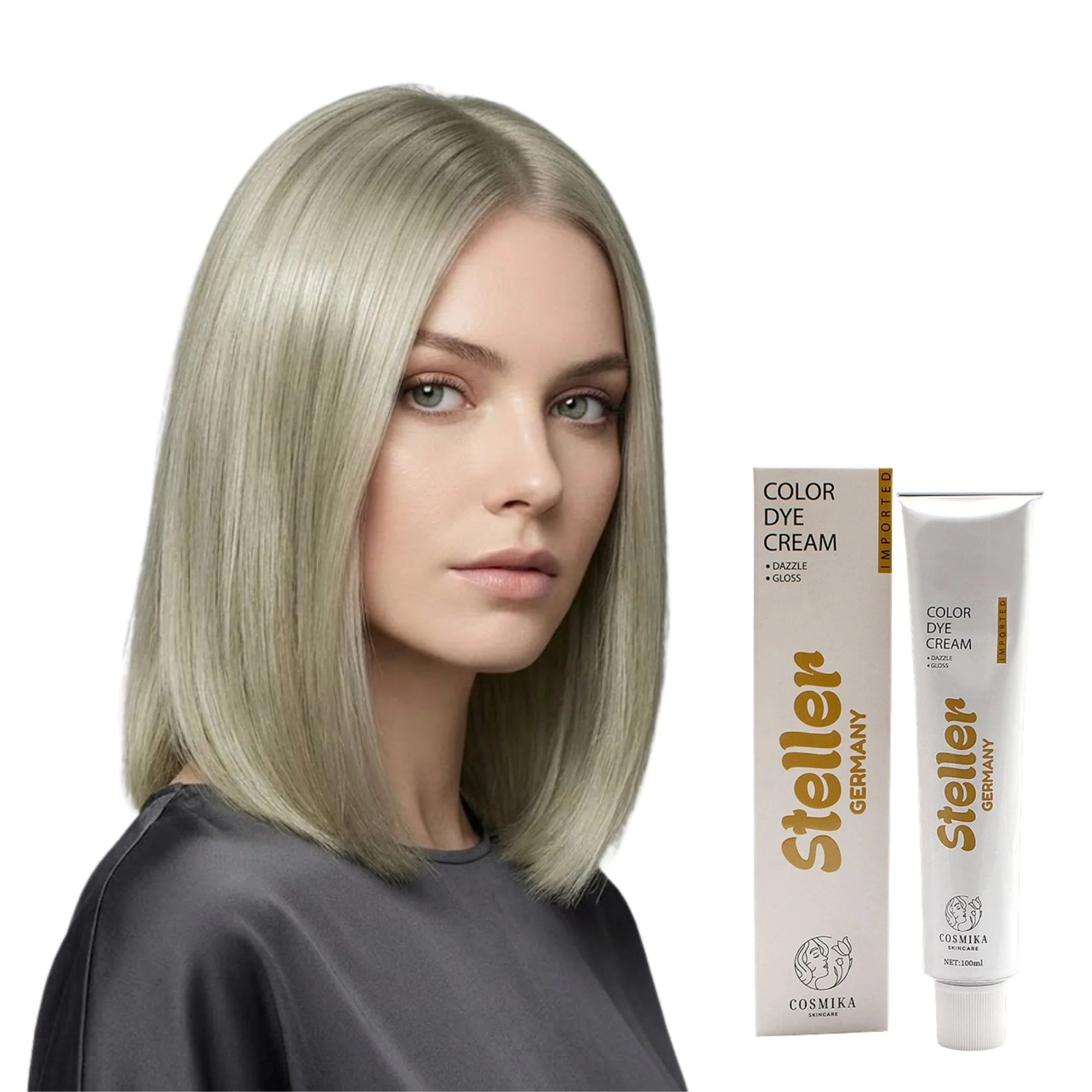 Steller Germany Color Dye Cream - 9-2 Matt Mate - 100ml