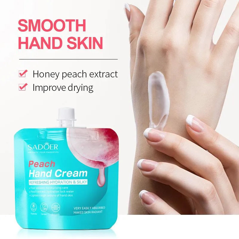 Sadoer Peach Hand Cream – 30g