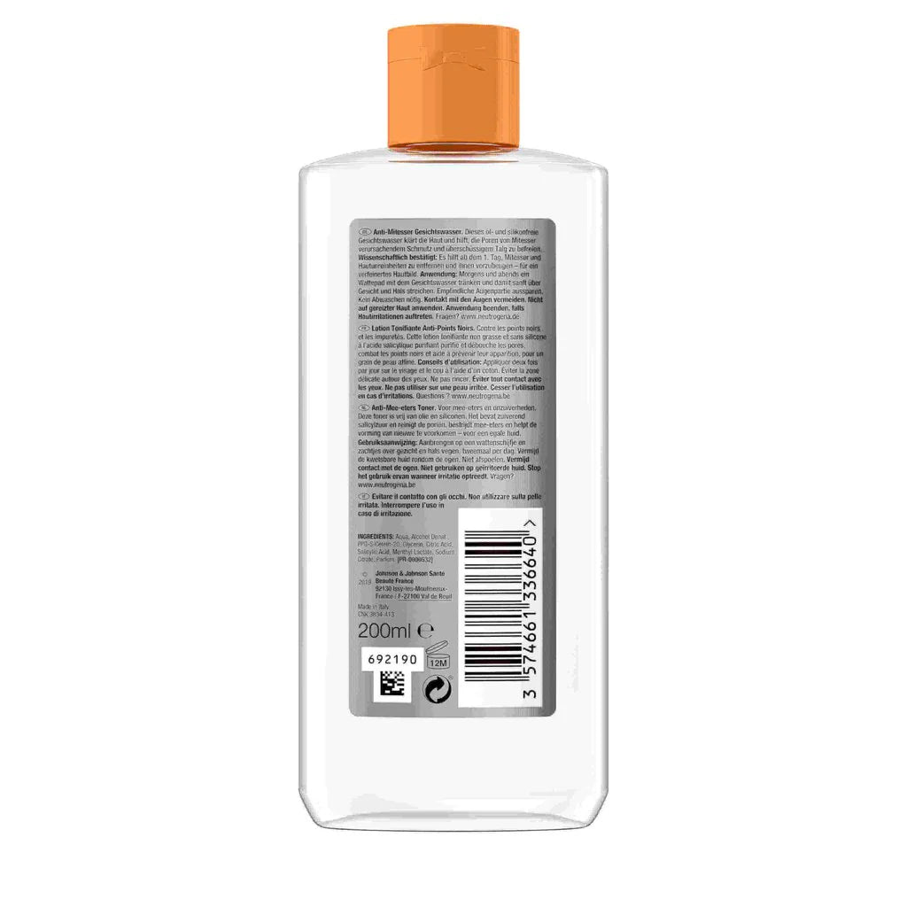 Neutrogena Anti- Mitesser lotion tonifiante toner - 200ml