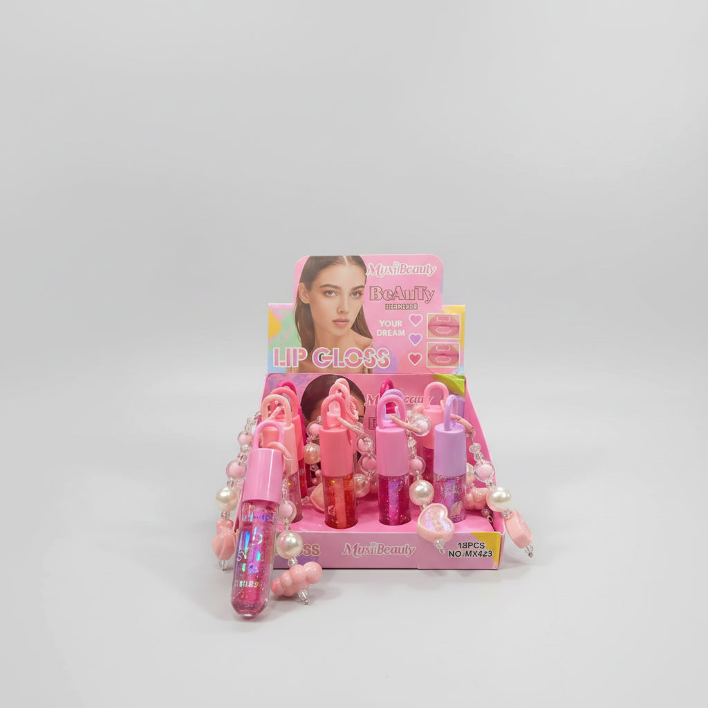 Muxi Beauty pink magic Lip Gloss