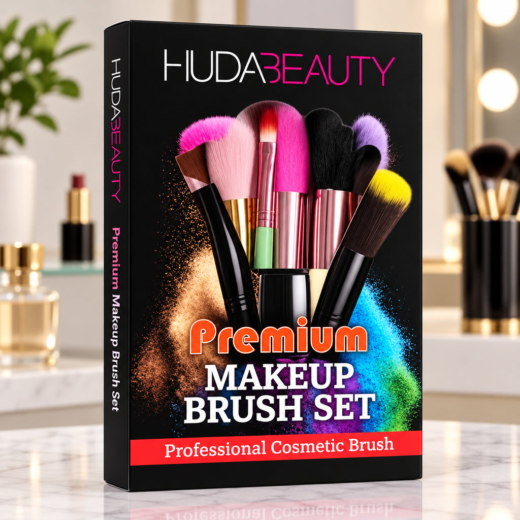 Huda Beauty Premium Cosmetic Brush Set