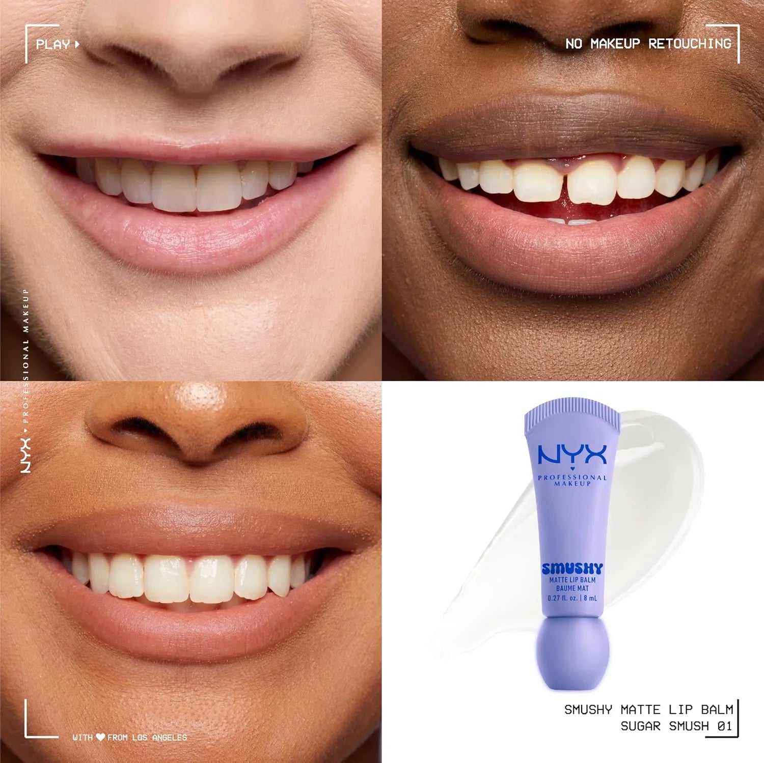 NYX Professional Makeup - Smushy Matte Lip Balm - 8ml