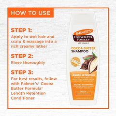 Palmer's Cocoa Butter Formula Biotin Length Retention Shampoo - 400ml