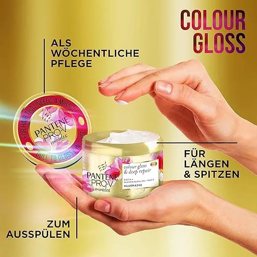 Pantene Pro‑V Miracles Colour Gloss & Deep Repair Hair Mask – 300 ml