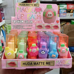 Huda Matte Me Long lasting Pink Magic Lip Balm