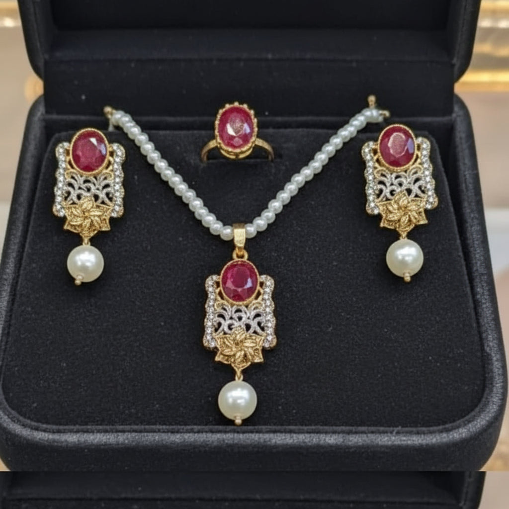 Turkish Locked Jewelry Set for Women