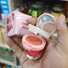 Mocallure New Professional Long Lasting Waterproof 3 in1 Makeup Blusher & Highlighter