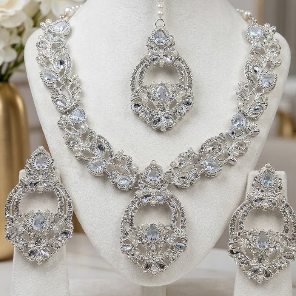 Stone Shisha Kundan set
