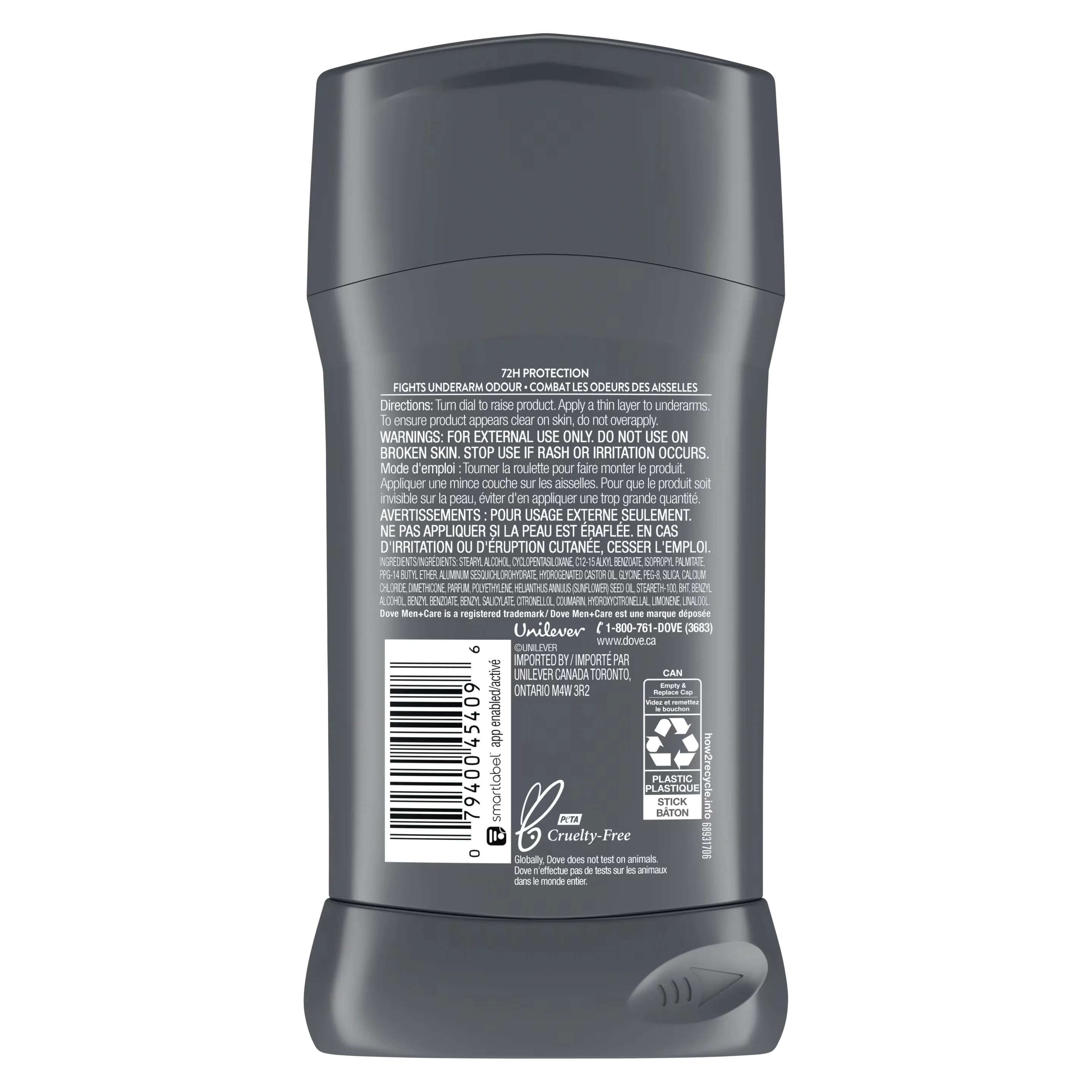 Dove Men+Care Stain Defense Fresh Antiperspirant - 76g