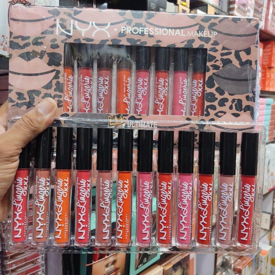 12 Pcs Nyx Professional Makeup Lipstick