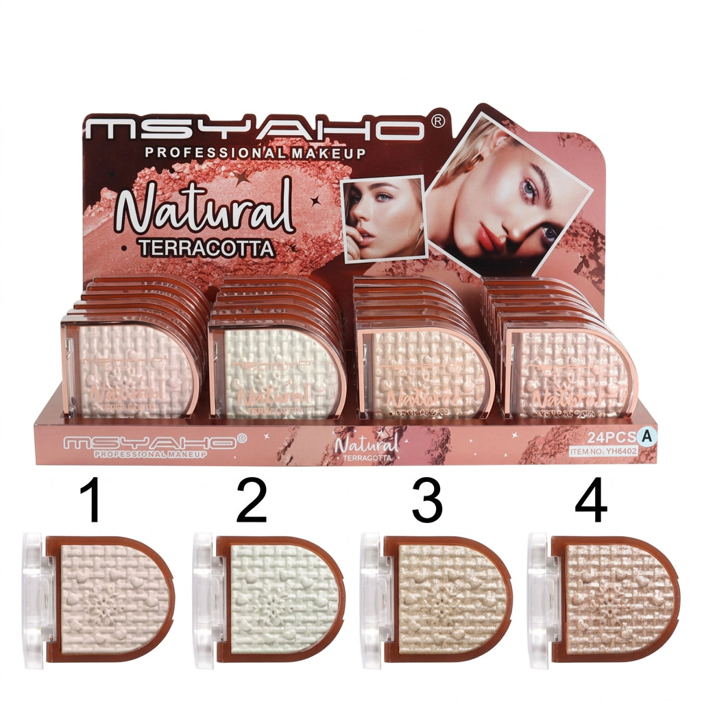 MSYAHO Natural Terracotta Baked Highlighter