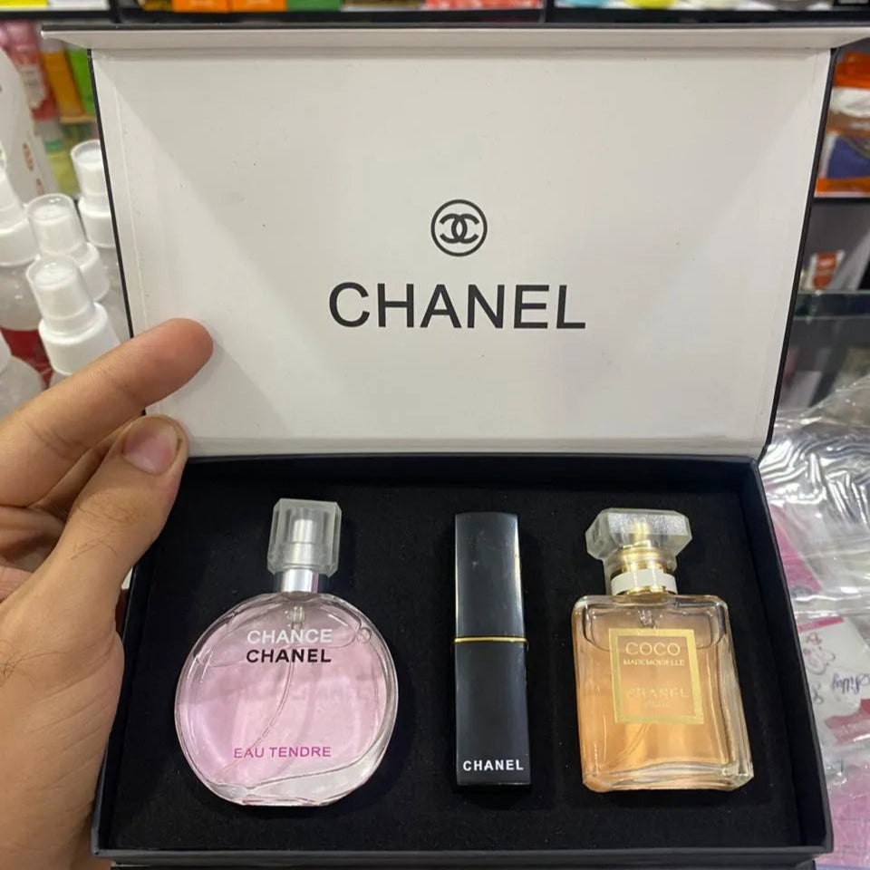 Chanel Perfume And Gift Set - 30ml Each Perfume
