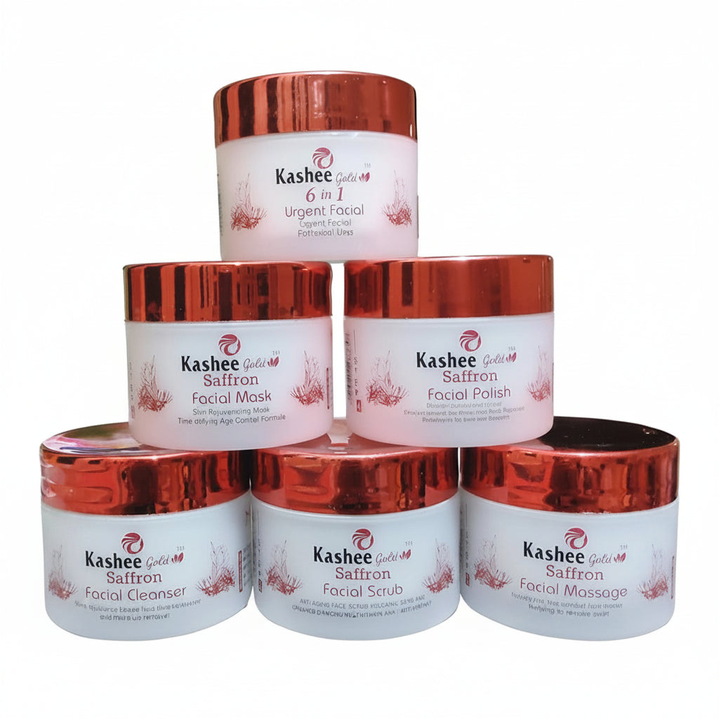 Kashee Gold Saffron Facial Kit