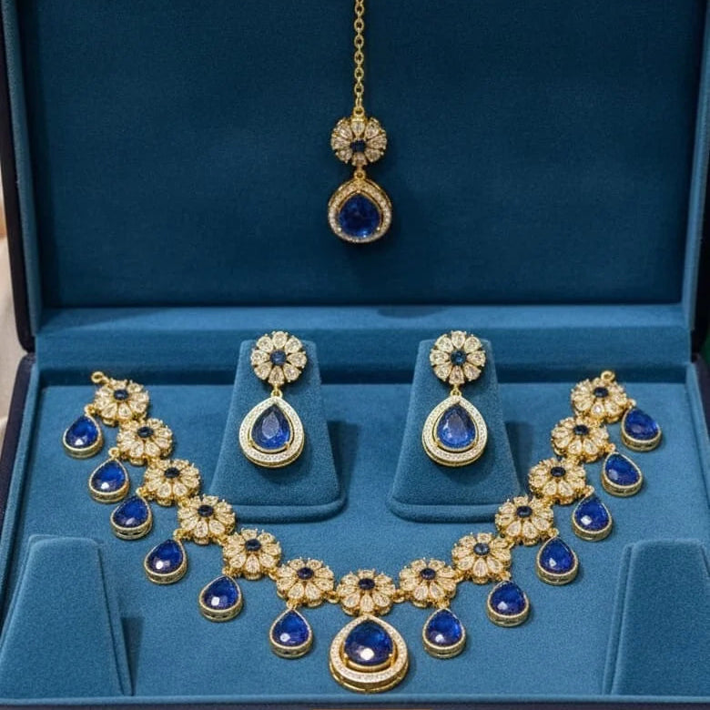 ZARCON Necklace Set – Elegant Sparkle for Every Occasion