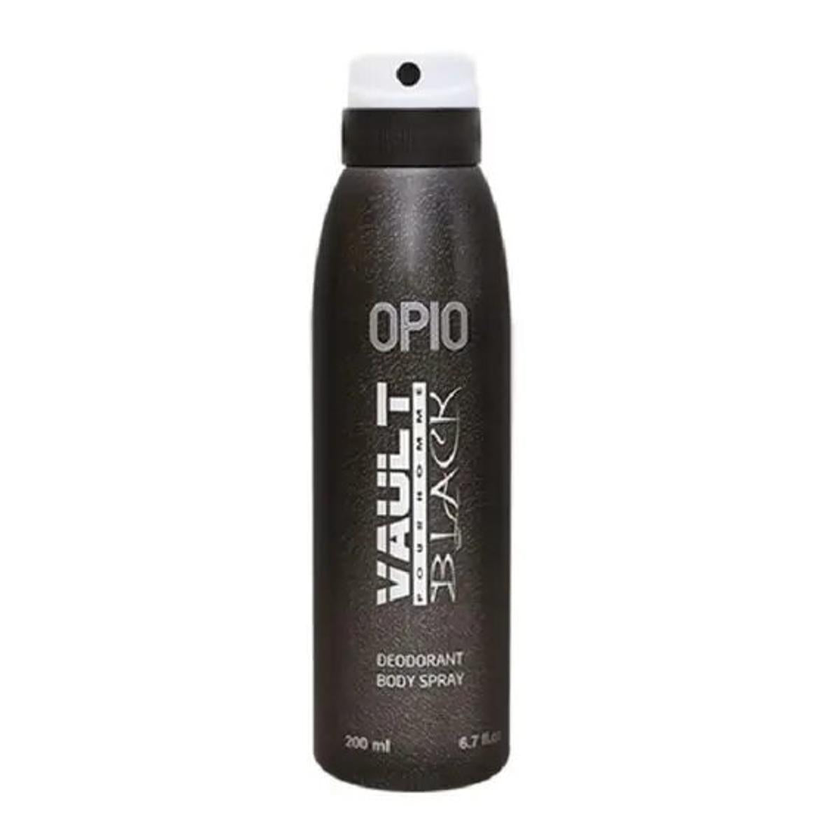 Opio Vault Black Deodorant Body Spray - 200ml