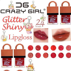 Crazy Girl Glitter Shiny Lipgloss