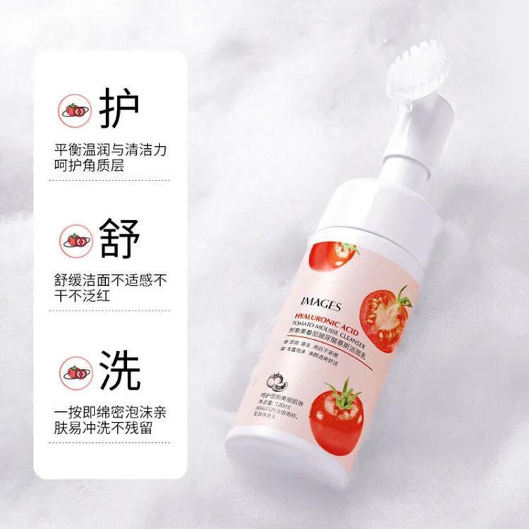 Images Tomato Cleansing Foam Mild Cleansing Facial Skin 120ml