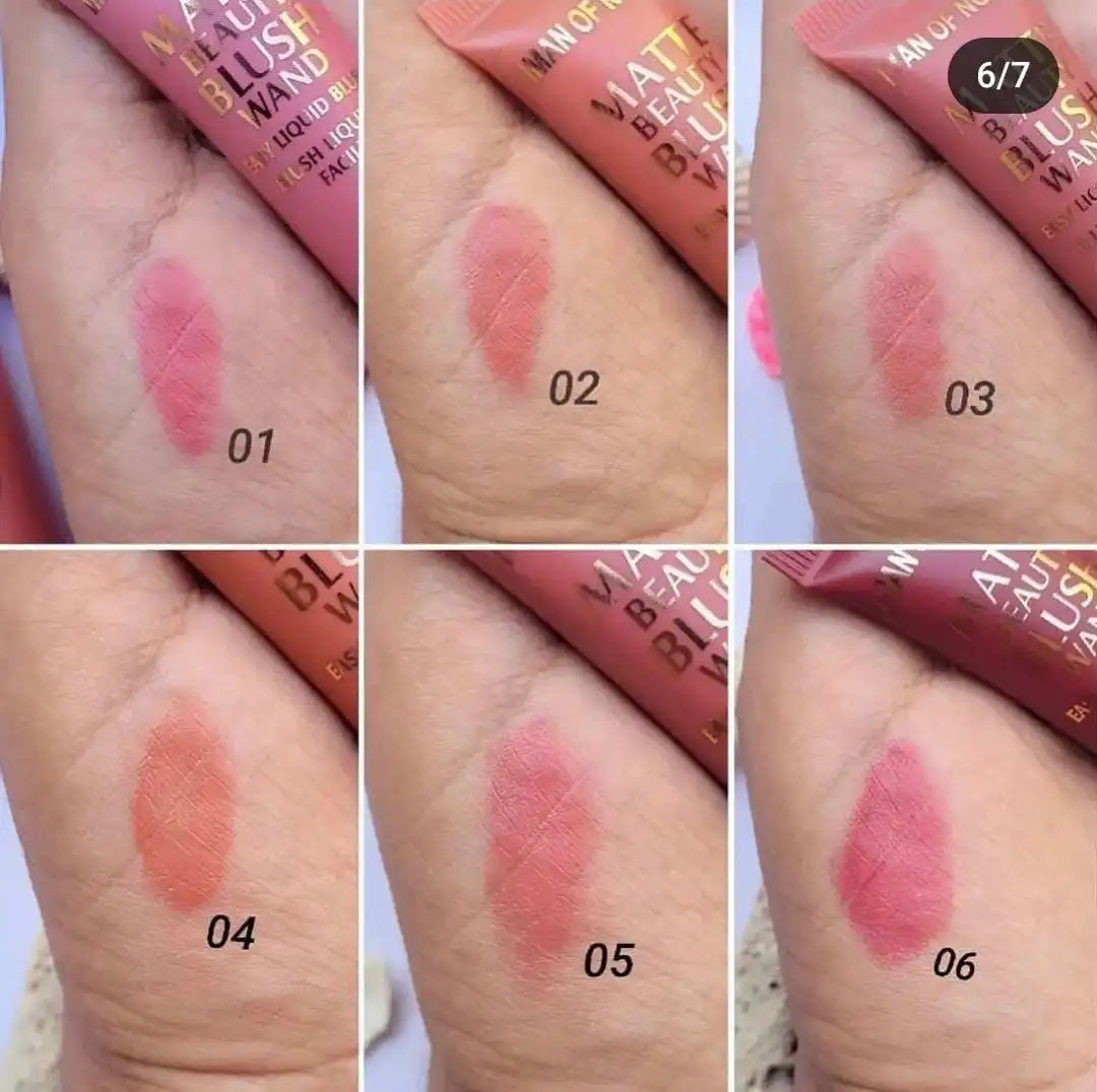 Hudamoji Matte Liquid Blusher Set