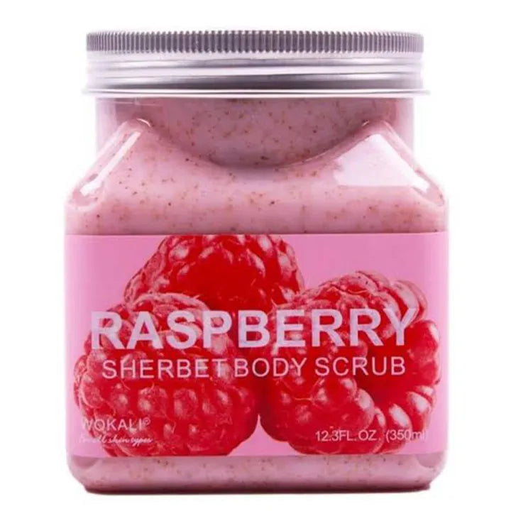 Wokali Raspberry Sherbet Body Scrub - 350ml