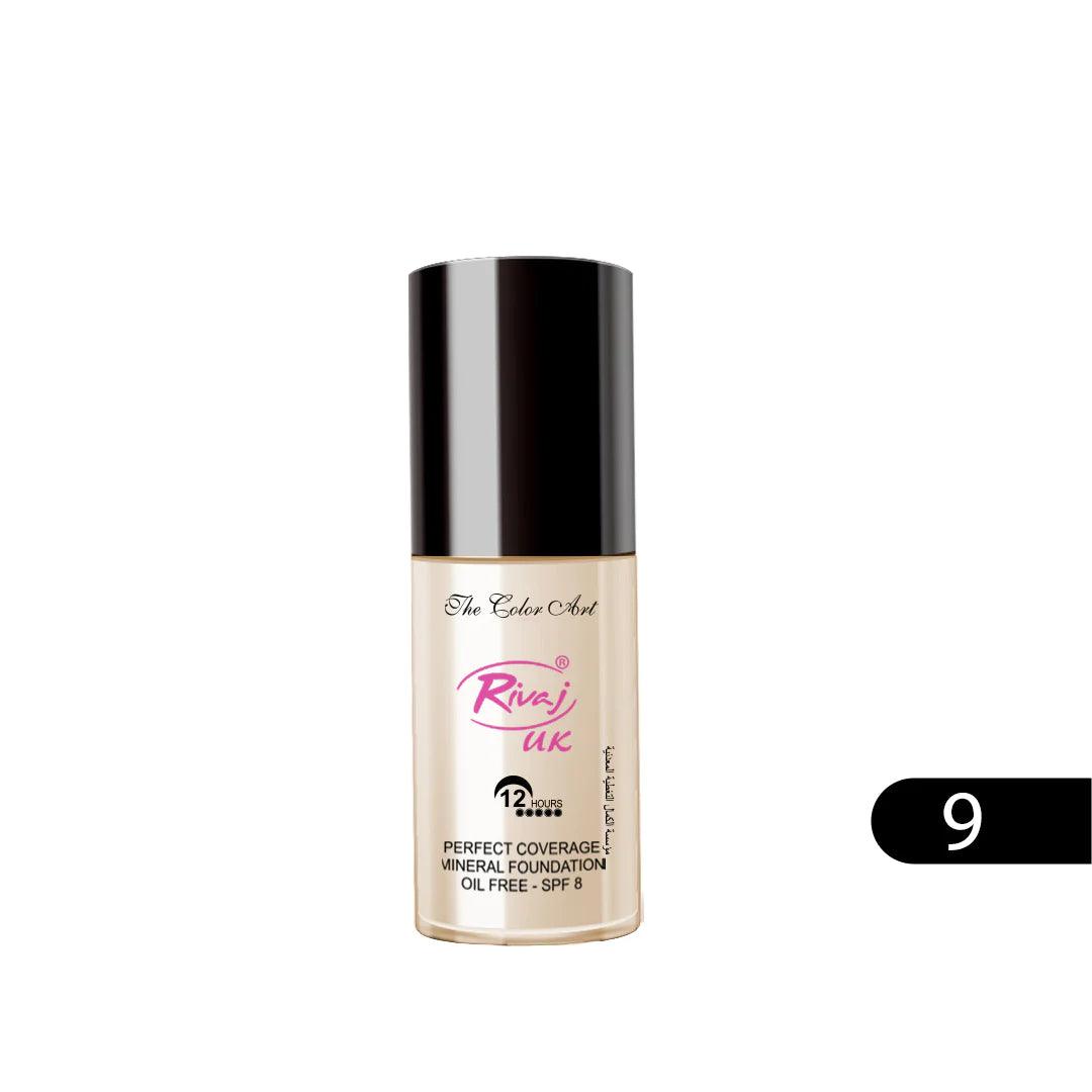 Rivaj Perfect Coverage Mineral Foundation 30ml