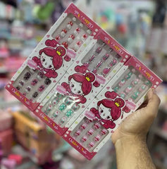 New Pack of 12pcs Cartoon Characters Artificial Nails
