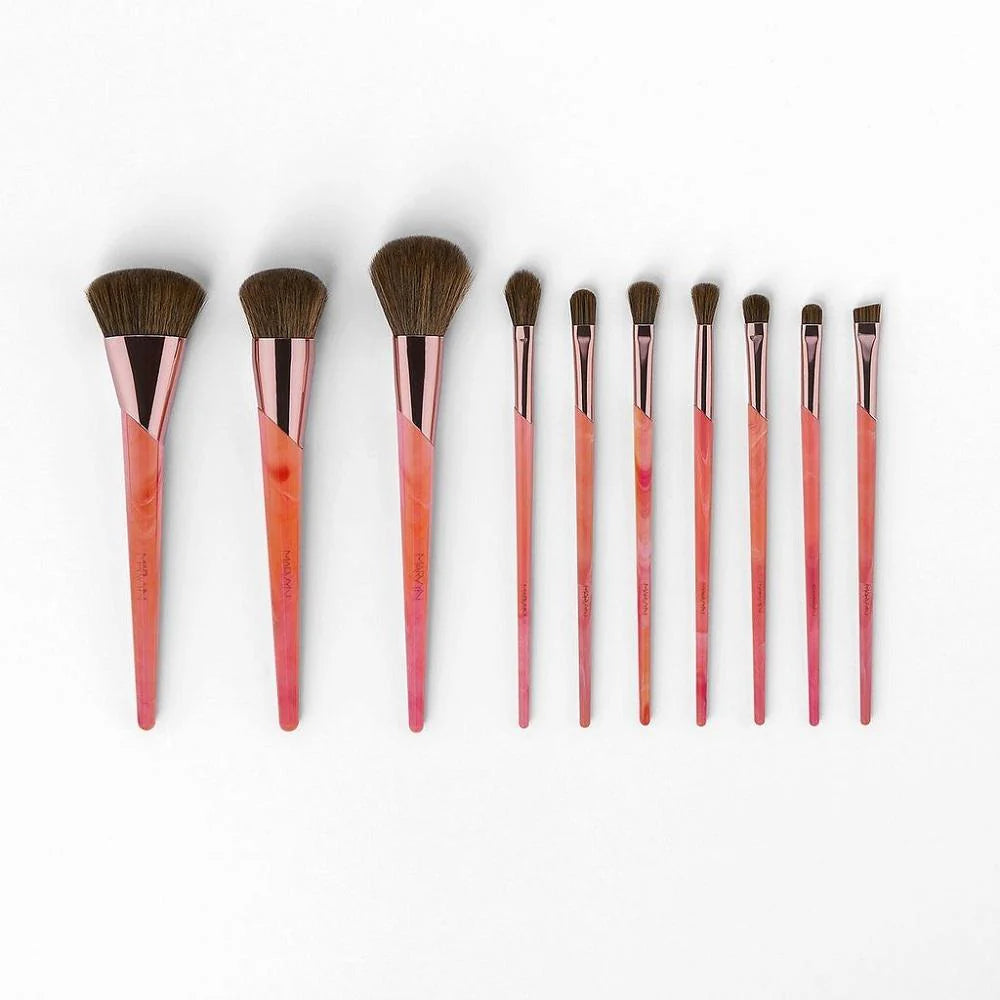 BH Cosmetics- Marvyn - 10 Piece Brush Set