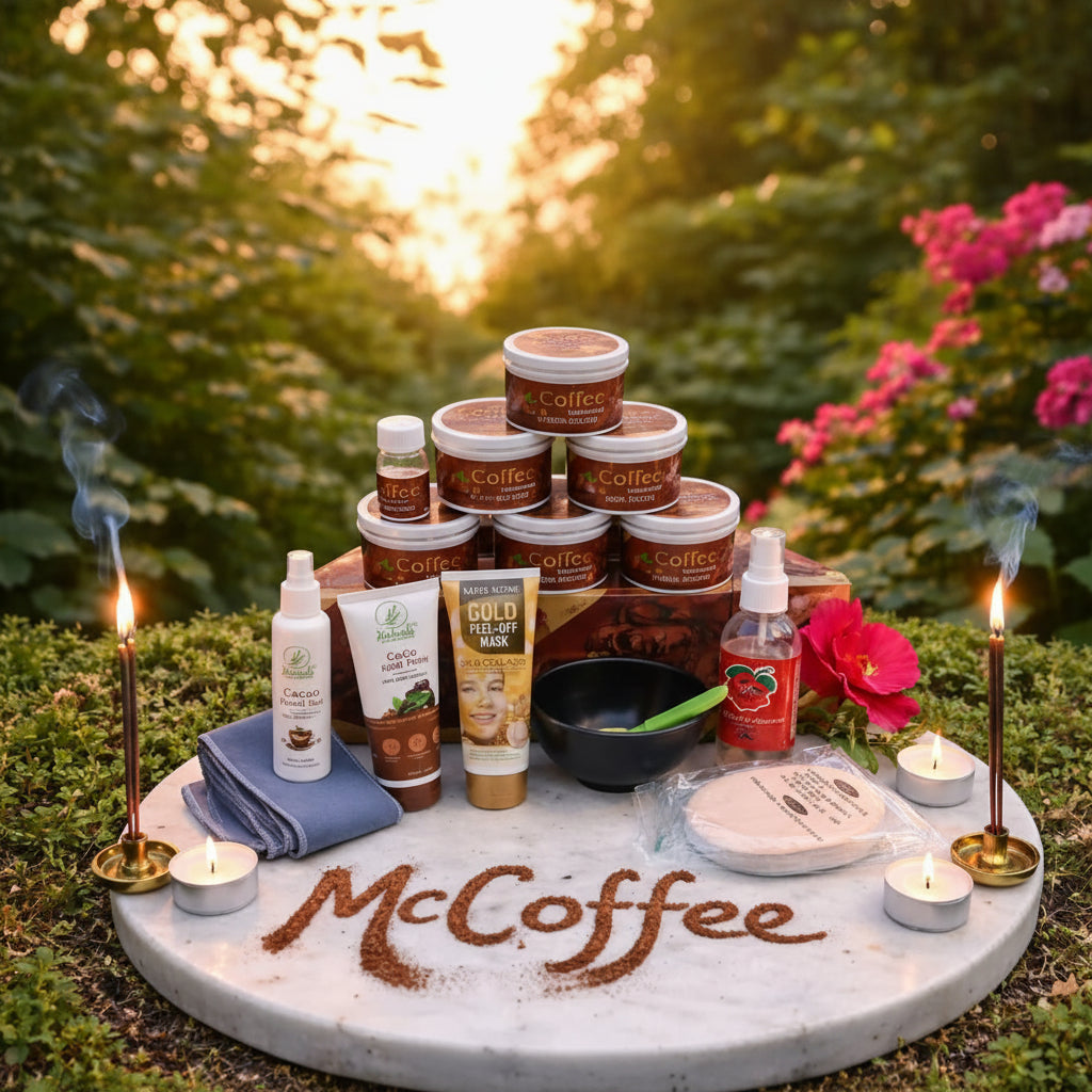 Coffee Professional Skin Care Facial Kit & More