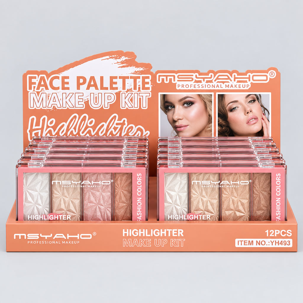 MSYAHO Highlighter Face Palette