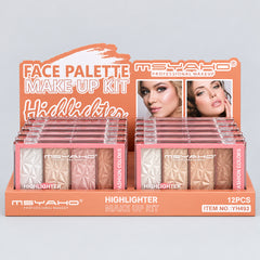 MSYAHO Highlighter Face Palette