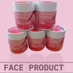 Fize Glow Hydra Facial Kit Complete Skincare Set - 500g Each