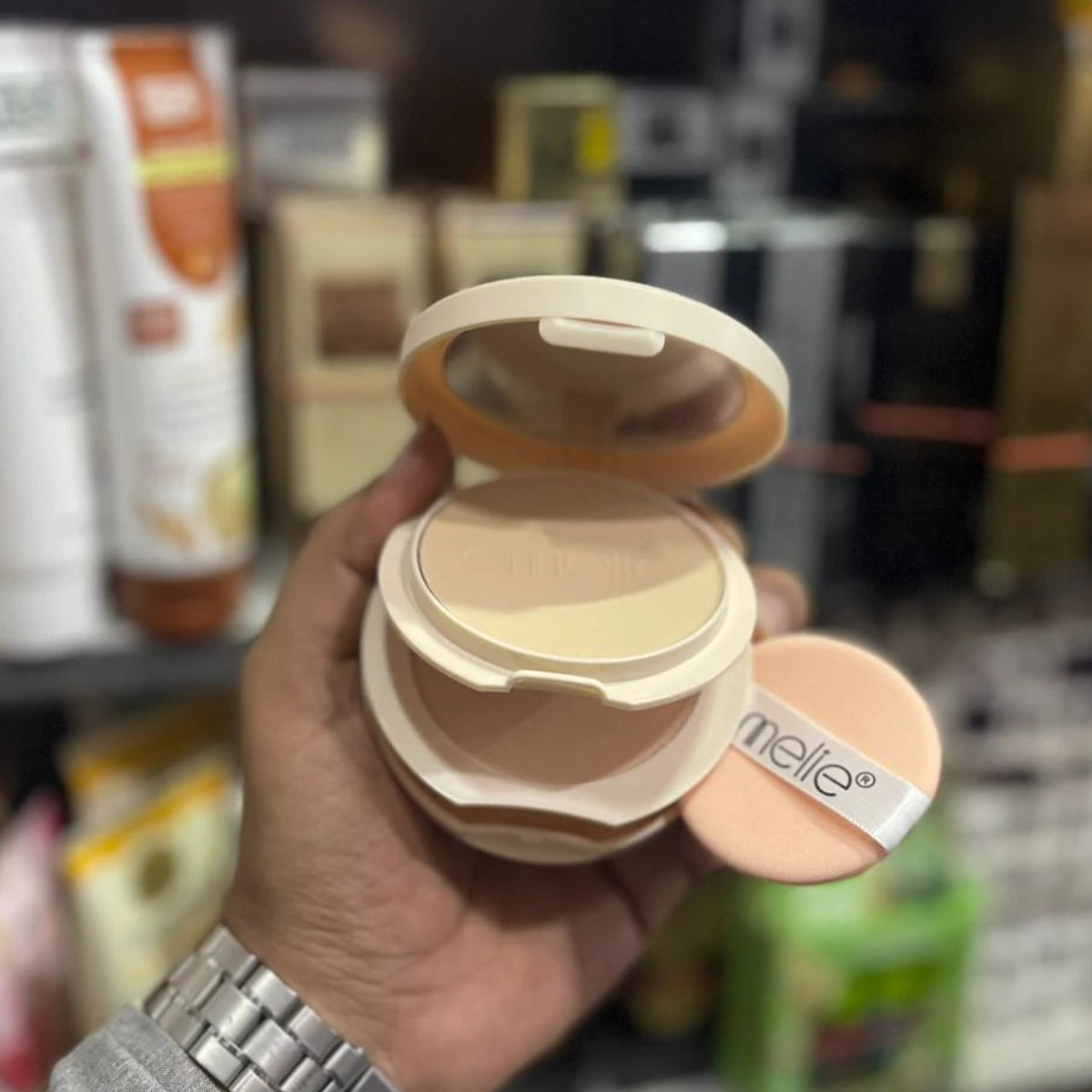 Emelie 2in1 BB HD Flawless Compact Powder