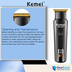 Kemei KM-2282 Hair Clipper and Beard Trimmer for Men