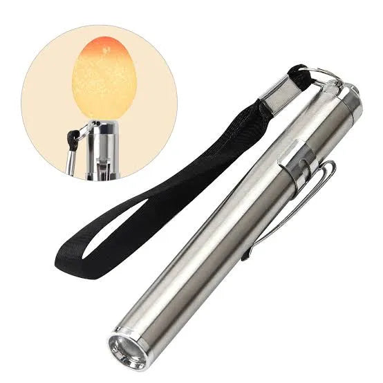 Stainless Steel Egg Candling Torch
